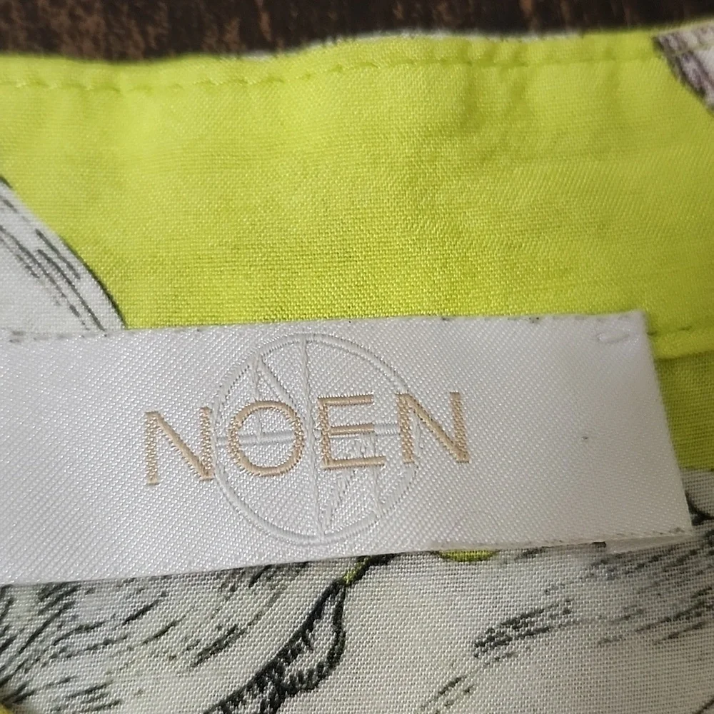 Noen Floral Shirt Dress Mini Size 8 Viscose